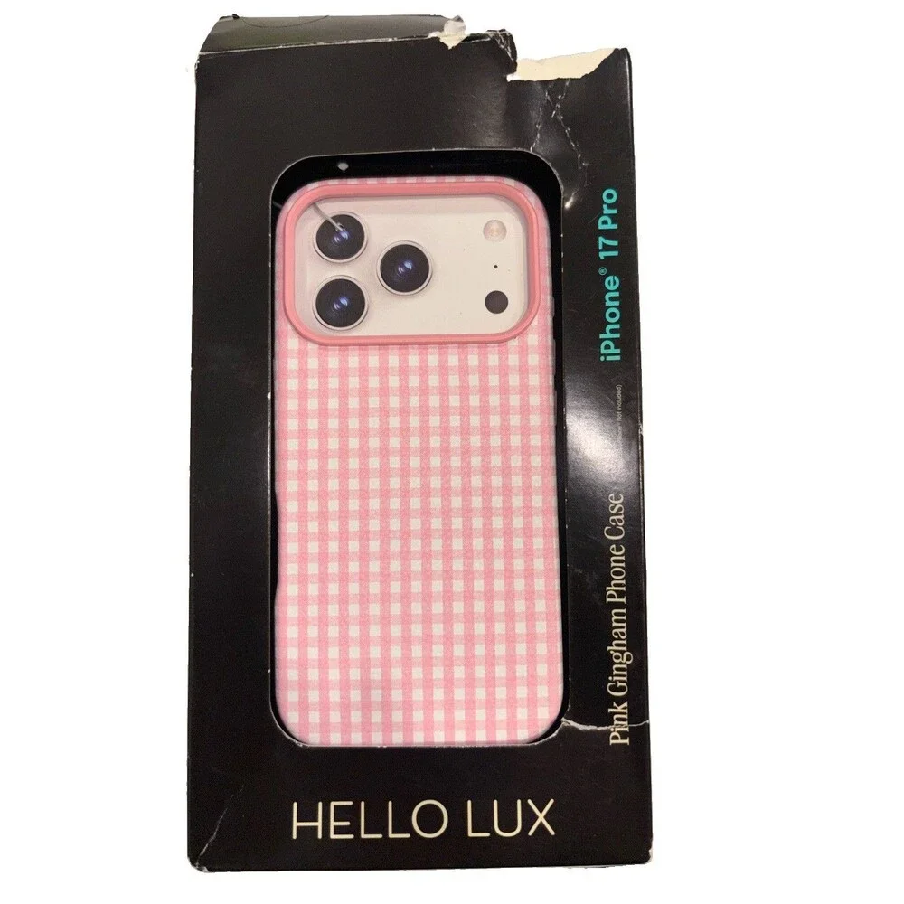 Hello Lux Pink Gighman Phone Case For iPhone 17 Pro SEE DESCRIPTION
